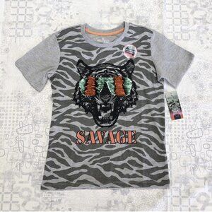 NWT • HOLLYWOOD 'Savage' Tiger Tee {7}